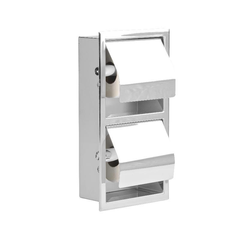 Simex falba építhető wc papír tartó - dupla tekercs- függőleges