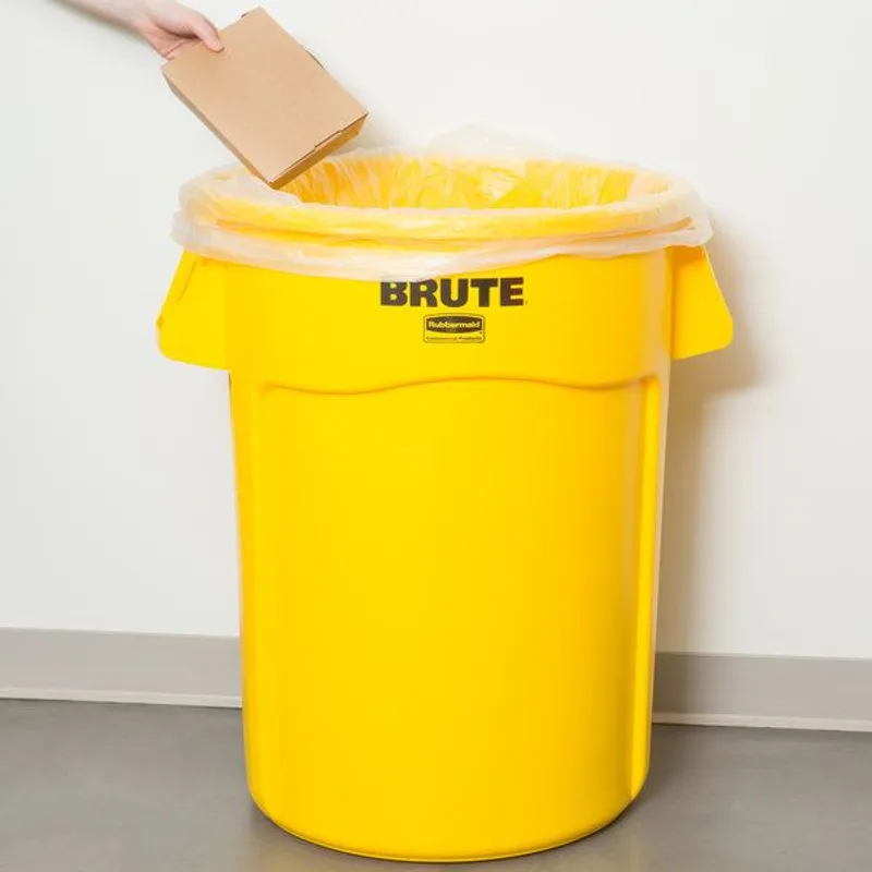 Rubbermaid Brute törhetetlen szemetes konténer- 166,5 literes-sárga