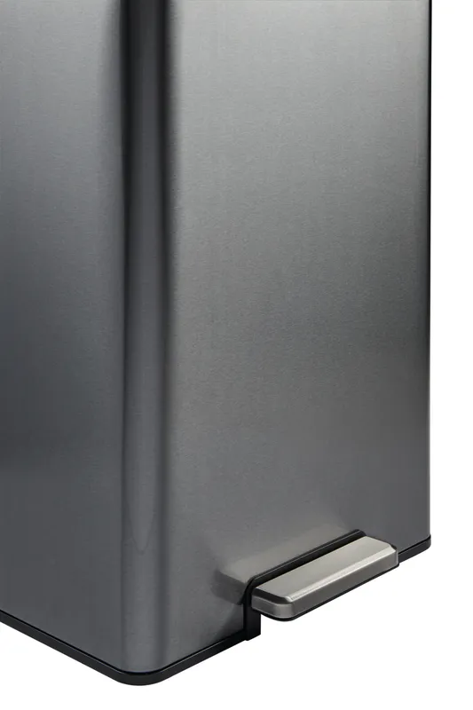 Rubbermaid Elite step-on rozsdamentes acél szemetes - 45L