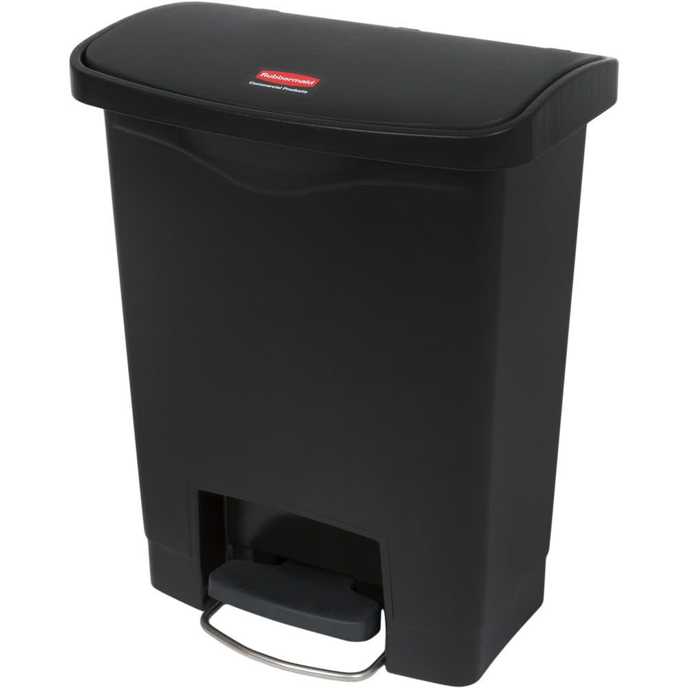 Rubbermaid Step-on pedálos szemetes fekete- 30 L