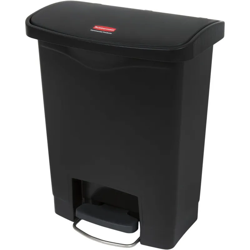 Rubbermaid Step-on pedálos szemetes fekete- 30 L
