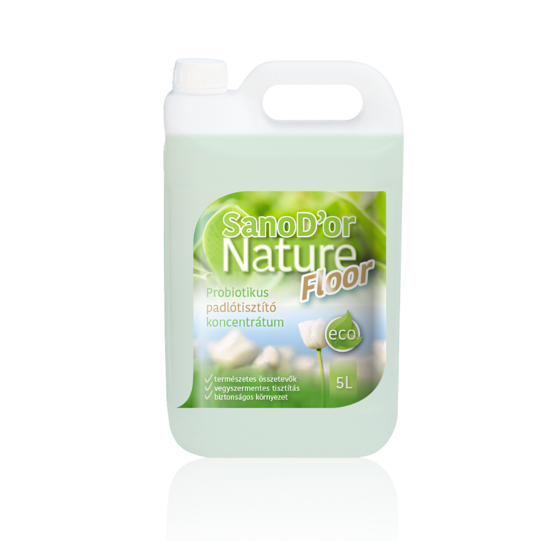 SanoD’or Nature Floor- Egészséges Padlótisztító Koncentrátum – 5 liter
