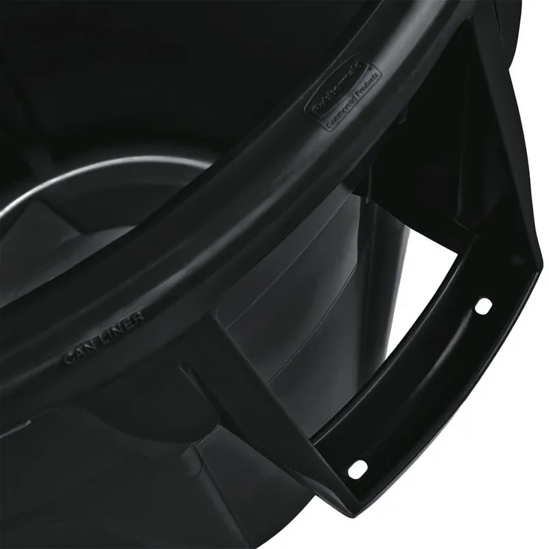 Rubbermaid Brute törhetetlen szemetes konténer-166,5 literes-fekete