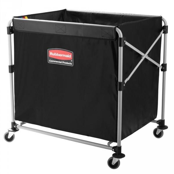 Rubbermaid X-Cart tároló zsák mosodai kocsihoz- 300L fekete színben