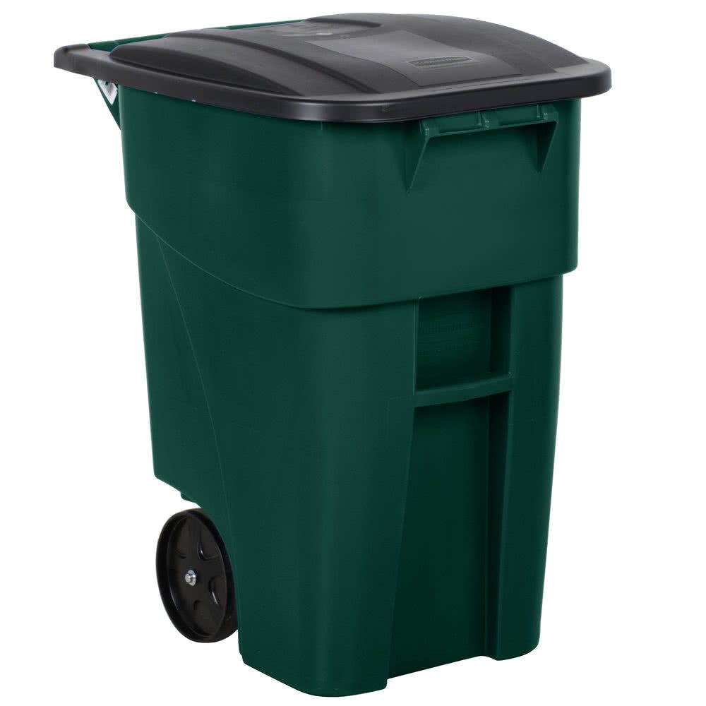 Rubbermaid Brute 189 literes kerekes konténer- zöld