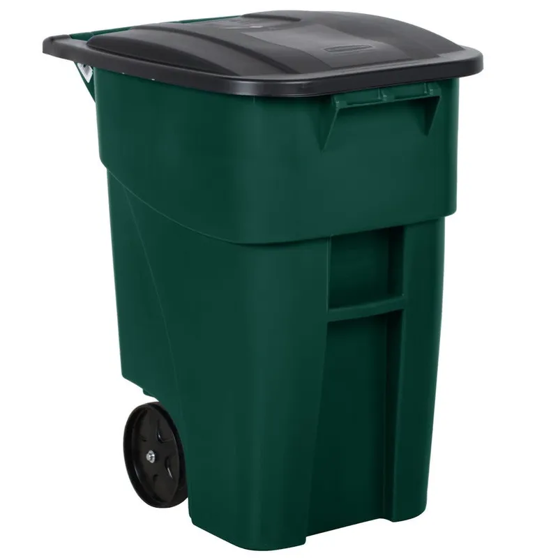 Rubbermaid Brute 189 literes kerekes konténer- zöld