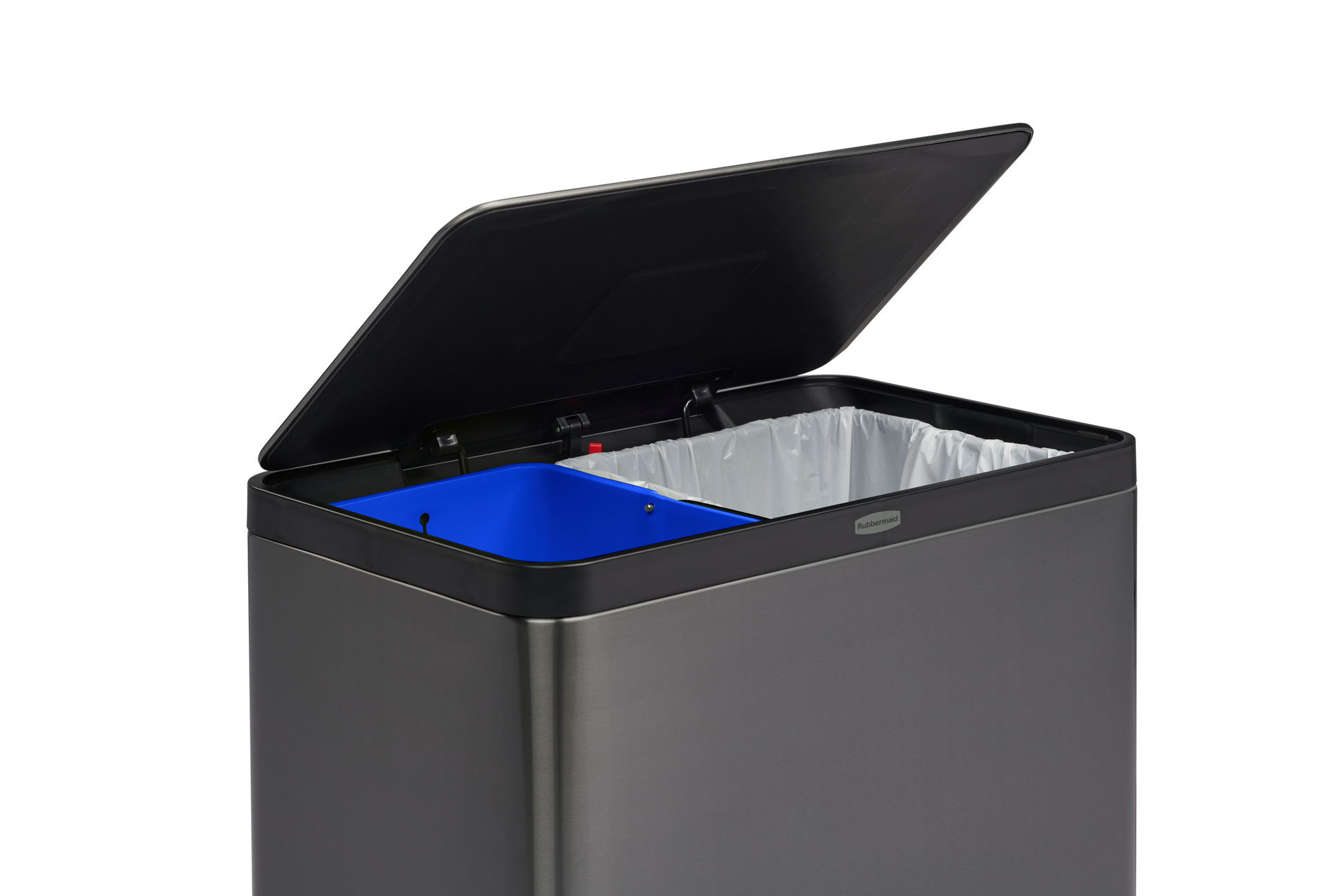 Rubbermaid Elite step-on rozsdamentes acél szemetes - 60L 