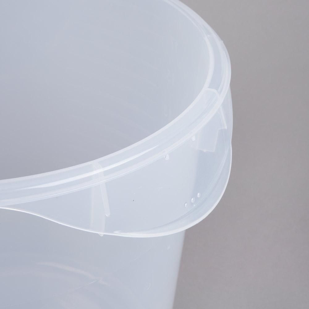 Rubbermaid kör alakú tárolódoboz 20,8L-es