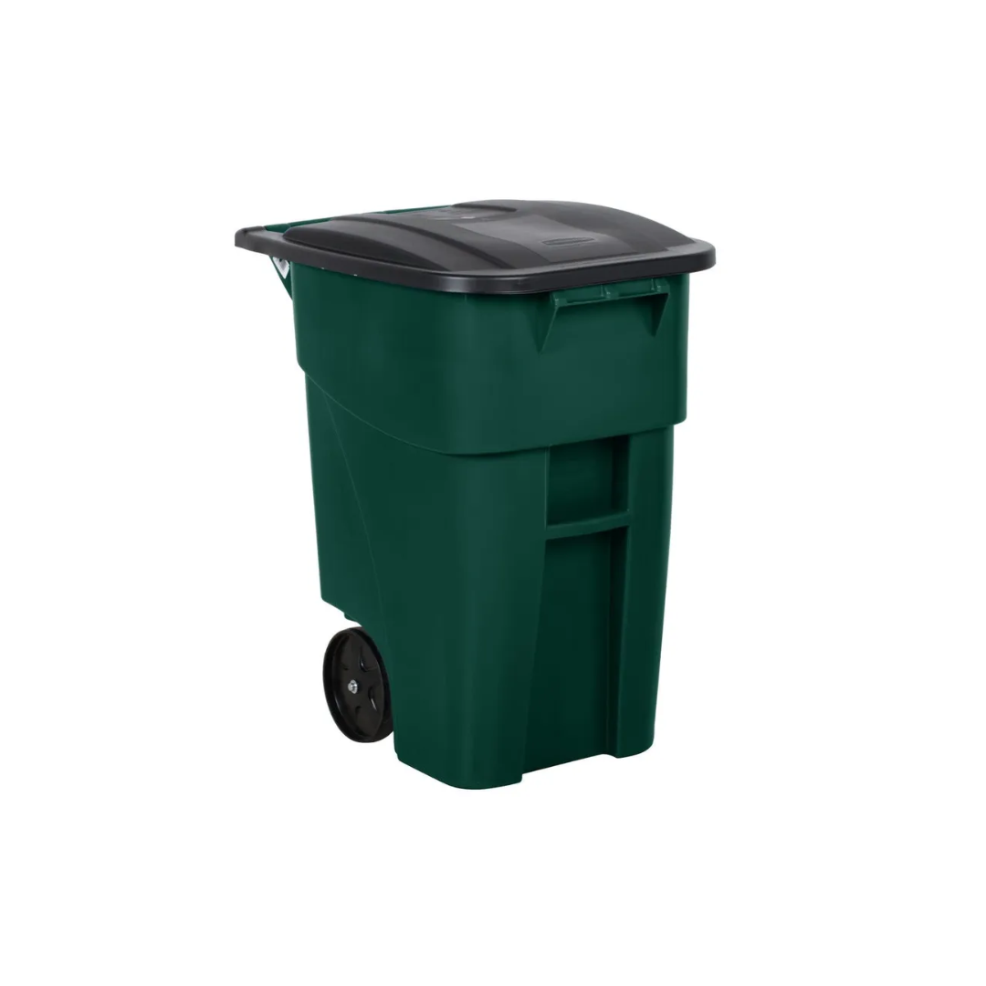 Rubbermaid Brute 189 literes kerekes konténer- zöld