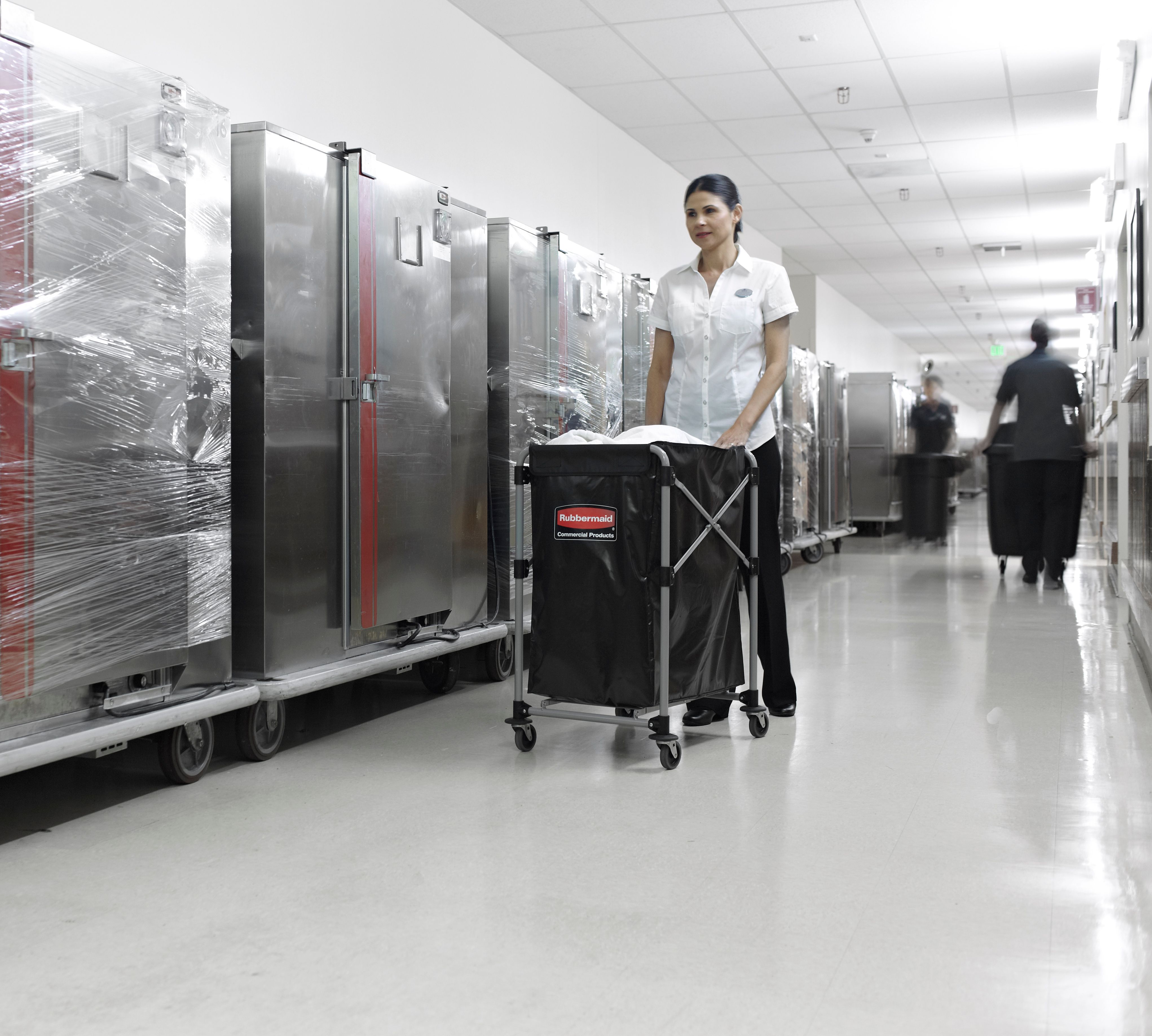 Rubbermaid X-Cart mosodai és szállodai kocsi váz ( zsák nélkül) 150L-es