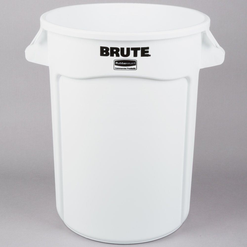 Rubbermaid Brute törhetetlen szemetes konténer 121L-fehér