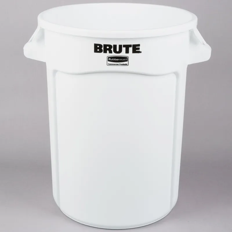 Rubbermaid Brute törhetetlen szemetes konténer 121L-fehér