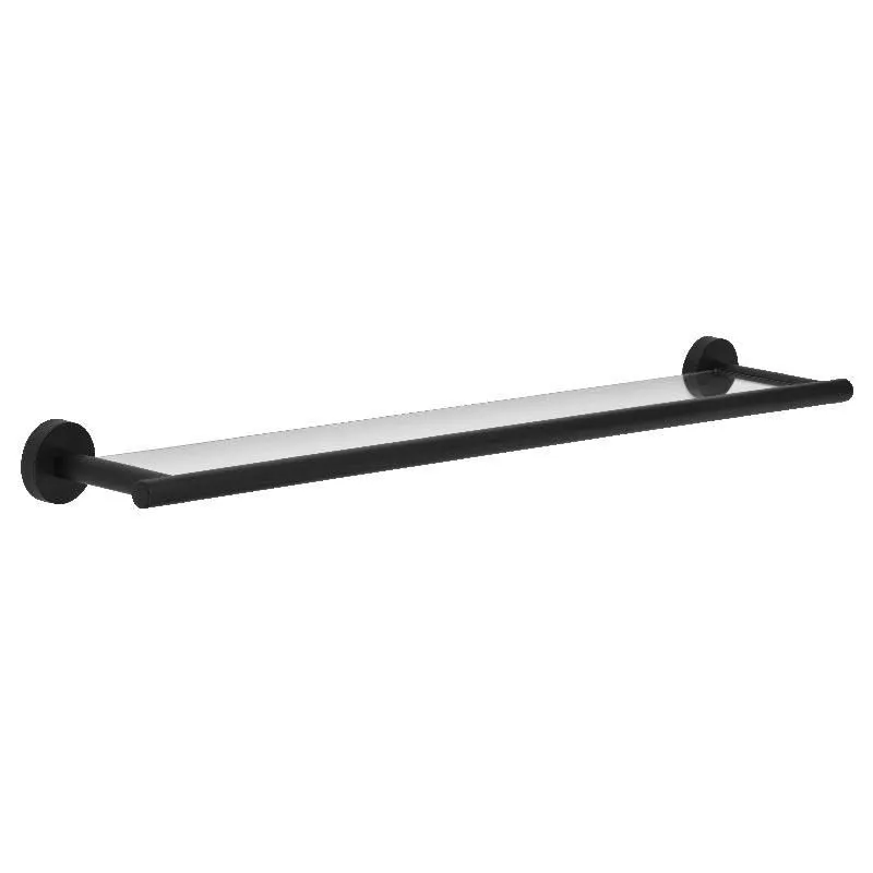 Simex üvegpolc fekete 650mm