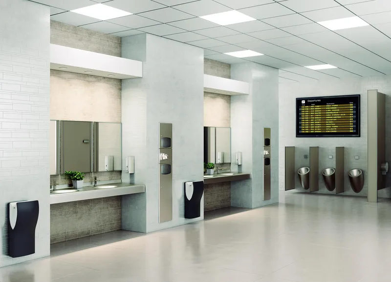 Mediclinics dualflow plus légpengés kézszárító- fekete