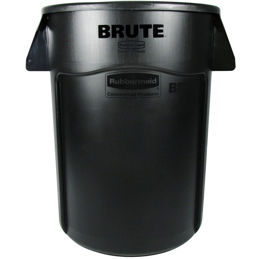 Rubbermaid Brute törhetetlen szemetes konténer-166,5 literes-fekete