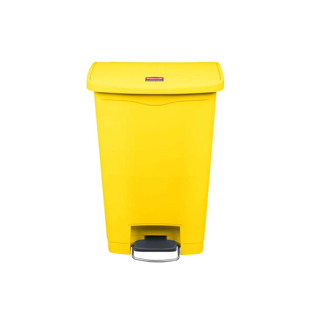 Rubbermaid Step On sárga keskeny szemetes kuka- 50L