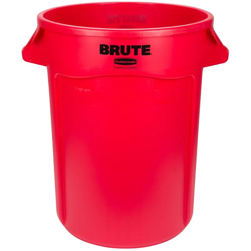 Rubbermaid Brute törhetetlen szemetes konténer- 166,5 literes-piros