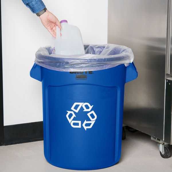 Rubbermaid Brute törhetetlen szemetes konténer 75,7L szelektív (6db/karton)