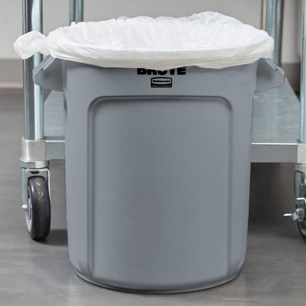 Rubbermaid Brute törhetetlen szemetes 37,9L-szürke ( kartonos) 