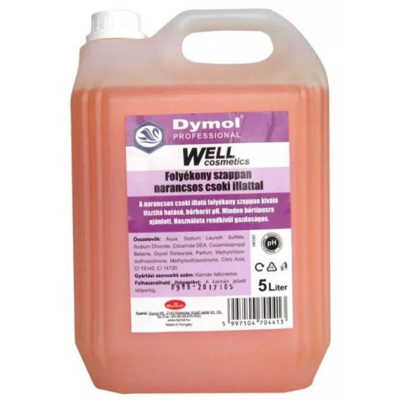 Well folyékonyszappan narancsos-csoki 5000 ml