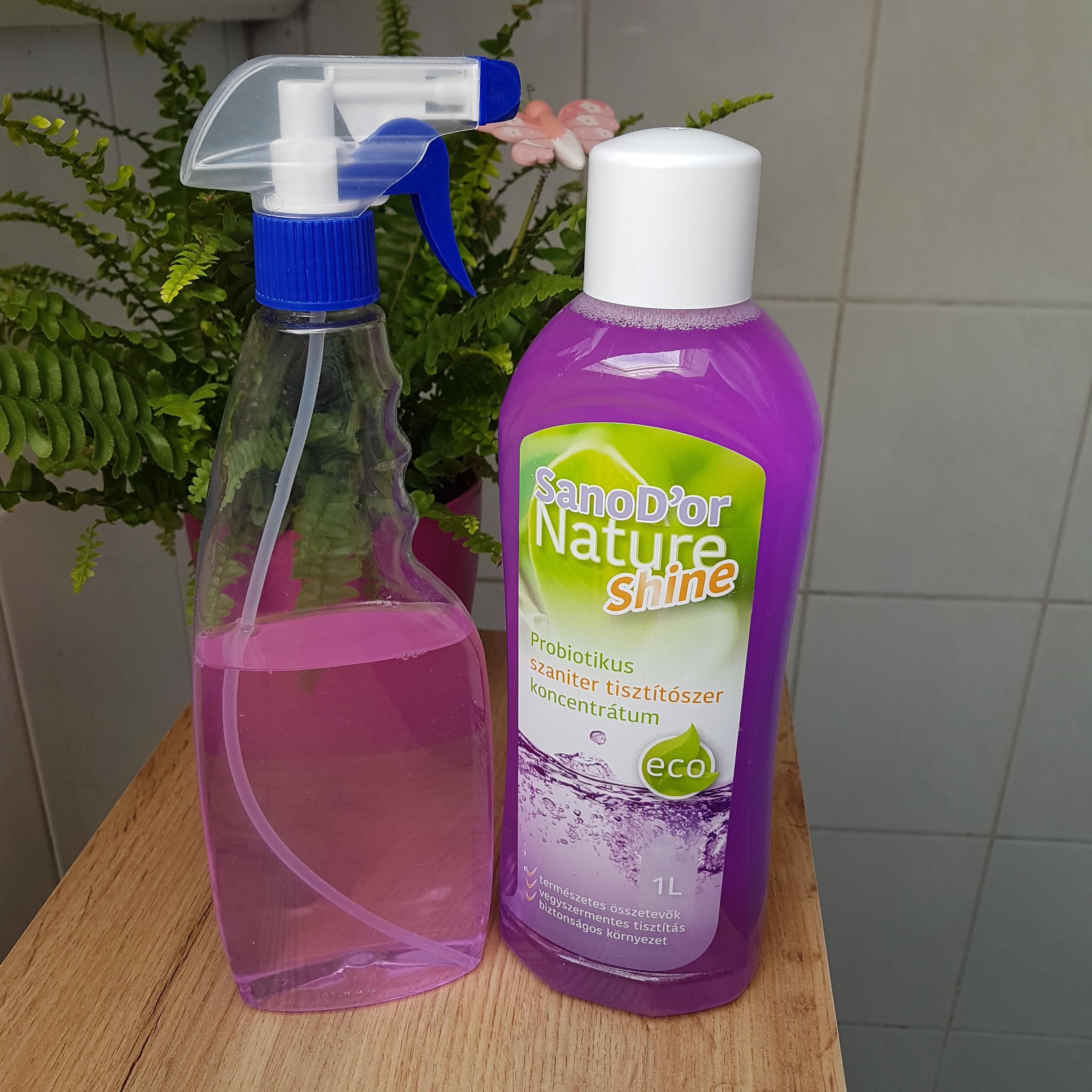 SanoD’or Nature Shine- Egészséges Fürdőszoba Tisztítószer Koncentrátum - 1L