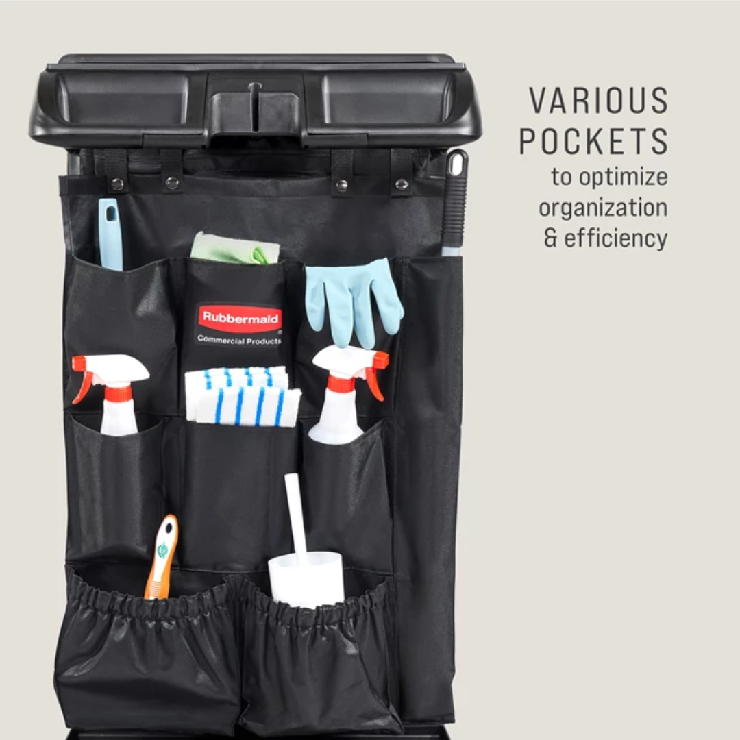 Rubbermaid 9 zsebes rendszerző zsák kocsihoz