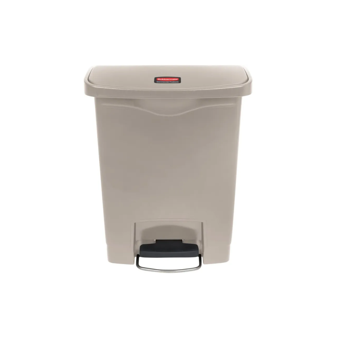Rubbermaid Step-On keskeny pedálos szemetes kuka-bézs 30 literes
