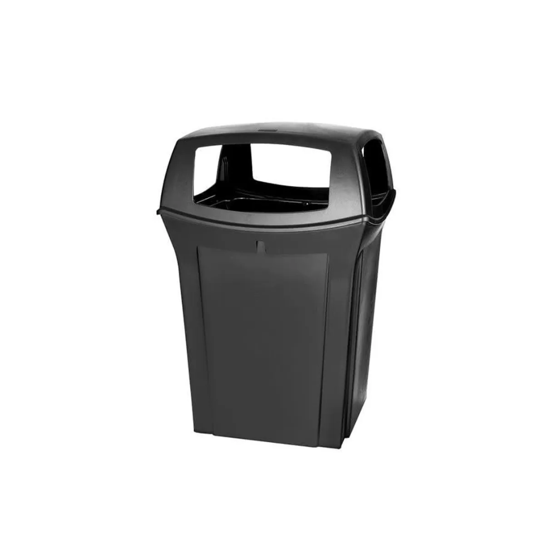 Rubbermaid "Ranger" kültéri szemetes-fekete-170,3 liter