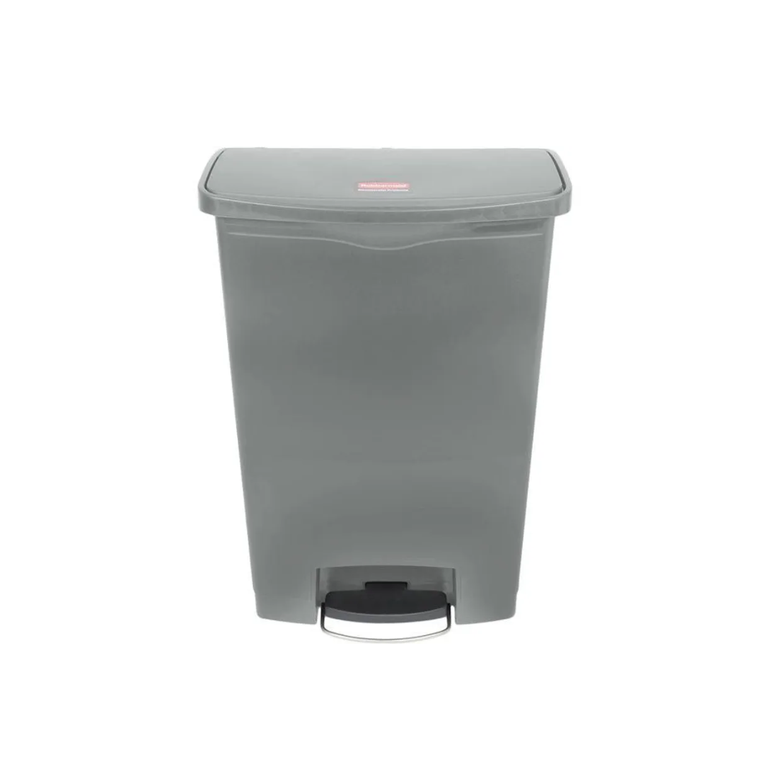 Rubbermaid Step-on keskeny pedálos szemetes kuka- szürke 90L