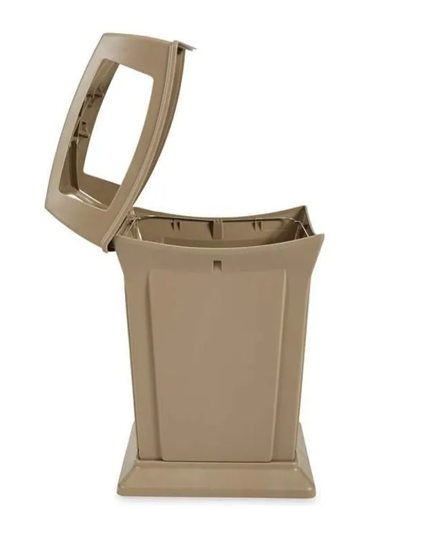 Rubbermaid "Ranger" kültéri szemetes-bézs-170,3 liter