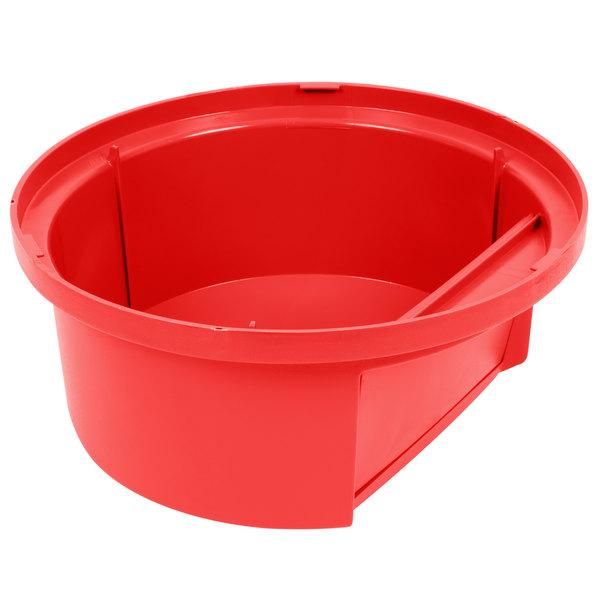 Rubbermaid Brute tető 166.5 L-es konténerhez - piros