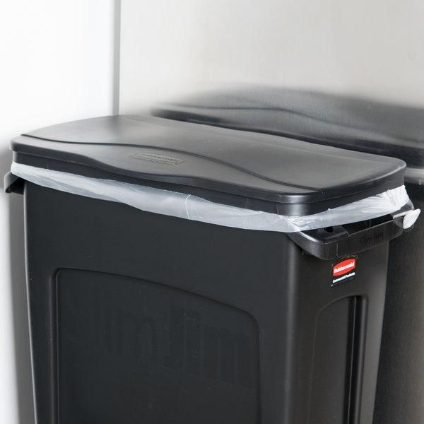 Rubbermaid Slim Jim szemetes kuka tető - felhajtható