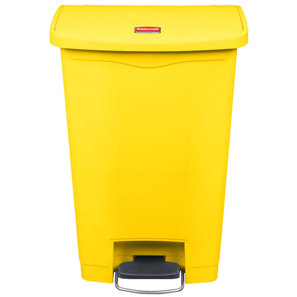 Rubbermaid Step On sárga keskeny szemetes kuka- 50L