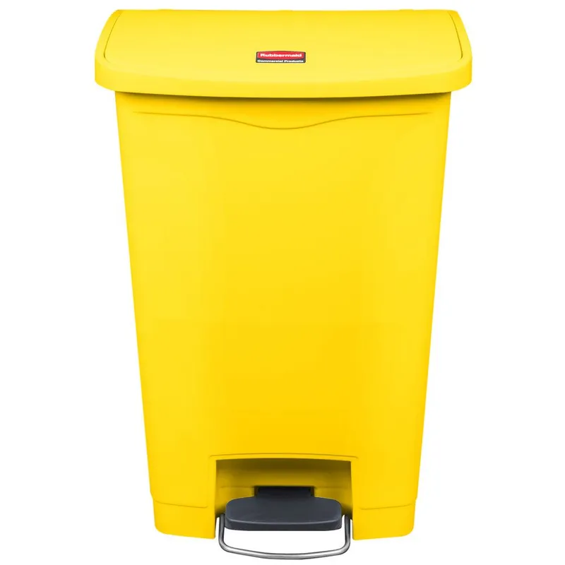 Rubbermaid Step On sárga keskeny szemetes kuka- 50L