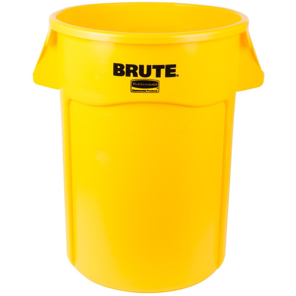 Rubbermaid Brute törhetetlen szemetes konténer- 166,5 literes-sárga