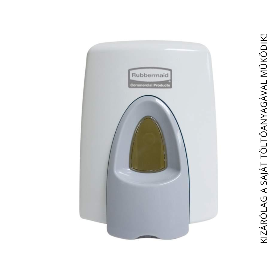Rubbermaid 400 ml-es nyomógombos habszappan adagoló (habosító adagoló)