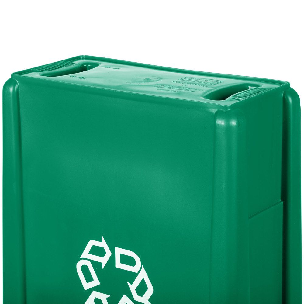 Rubbermaid Slim Jim szemetes kuka- 87L -zöld