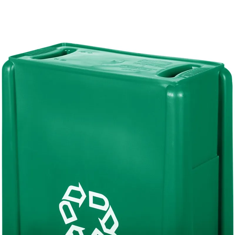 Rubbermaid Slim Jim szemetes kuka- 87L -zöld