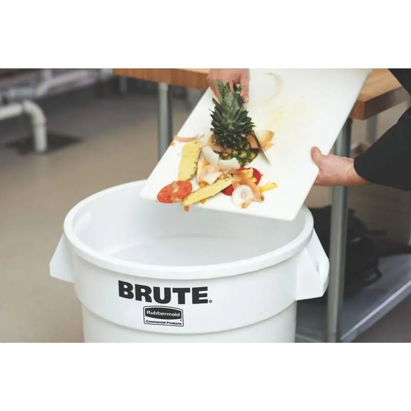 Rubbermaid Brute törhetetlen szemetes konténer 121L-fehér