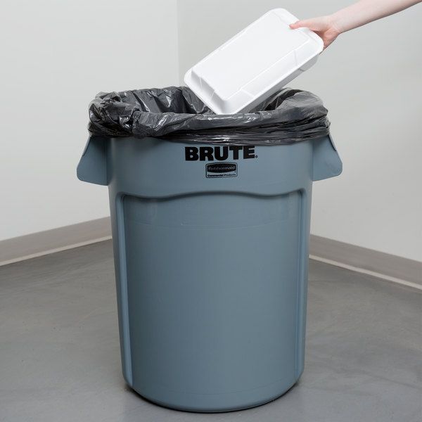 Rubbermaid Brute törhetetlen szemetes konténer- 166,5 literes-szürke