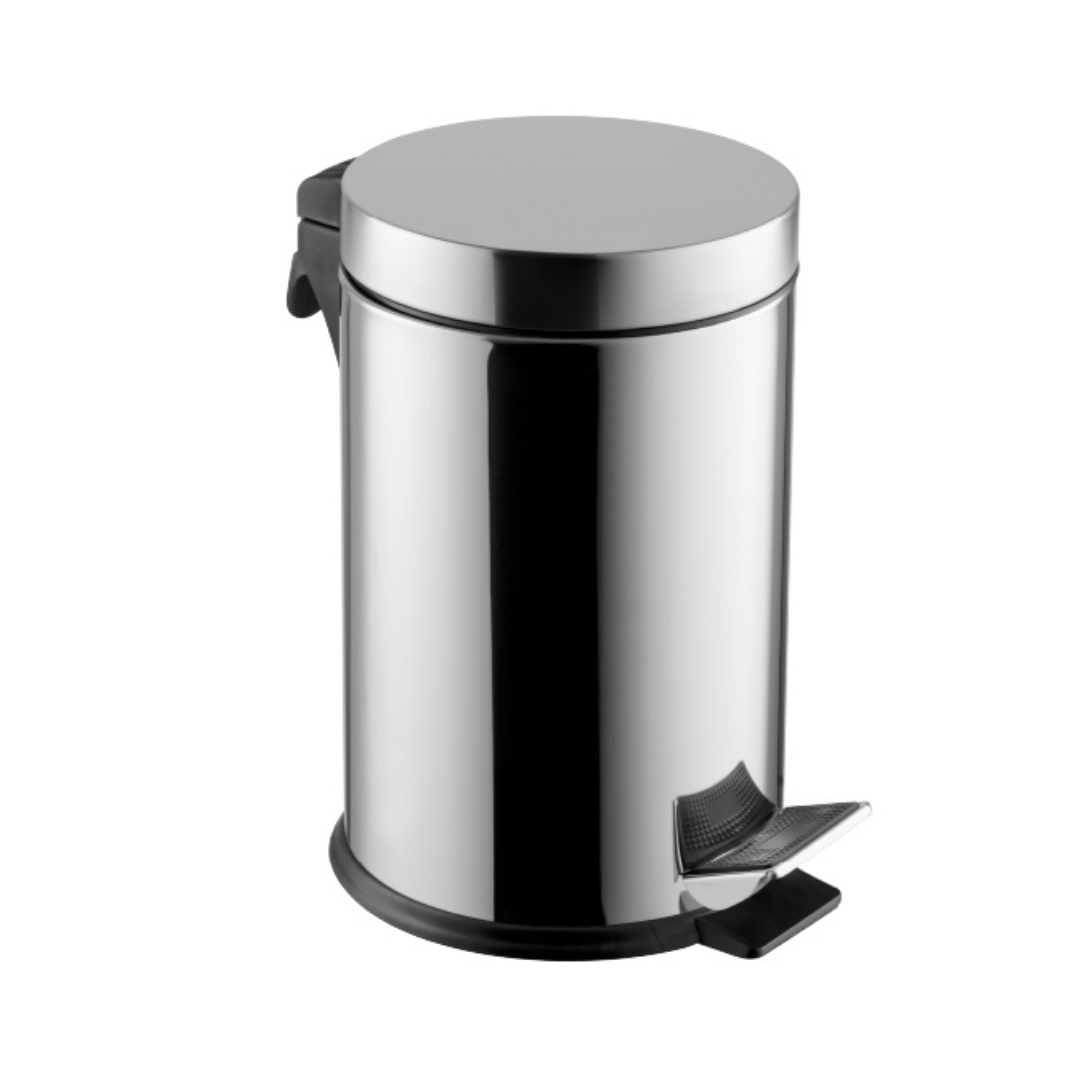 Simex pedálos szemetes 30L-fényes