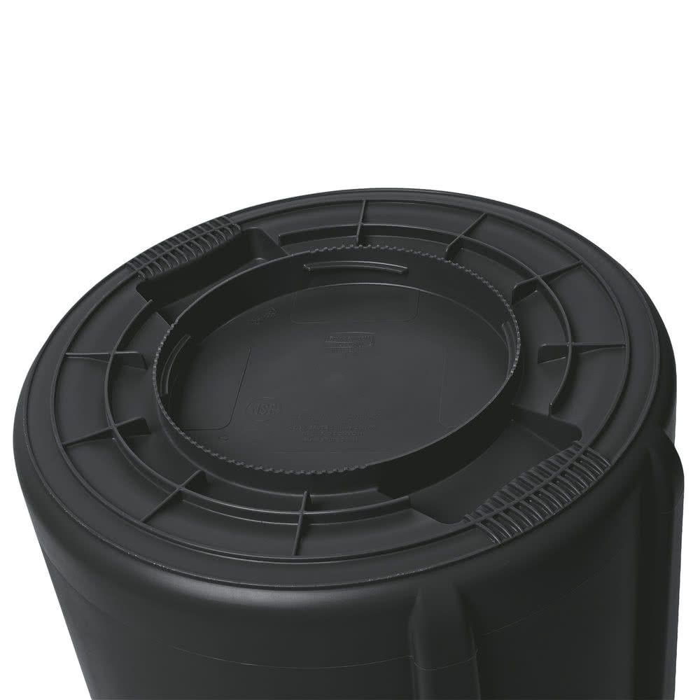 Rubbermaid Brute törhetetlen szemetes konténer-166,5 literes-fekete