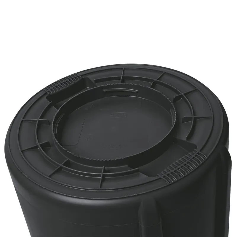 Rubbermaid Brute törhetetlen szemetes konténer-166,5 literes-fekete