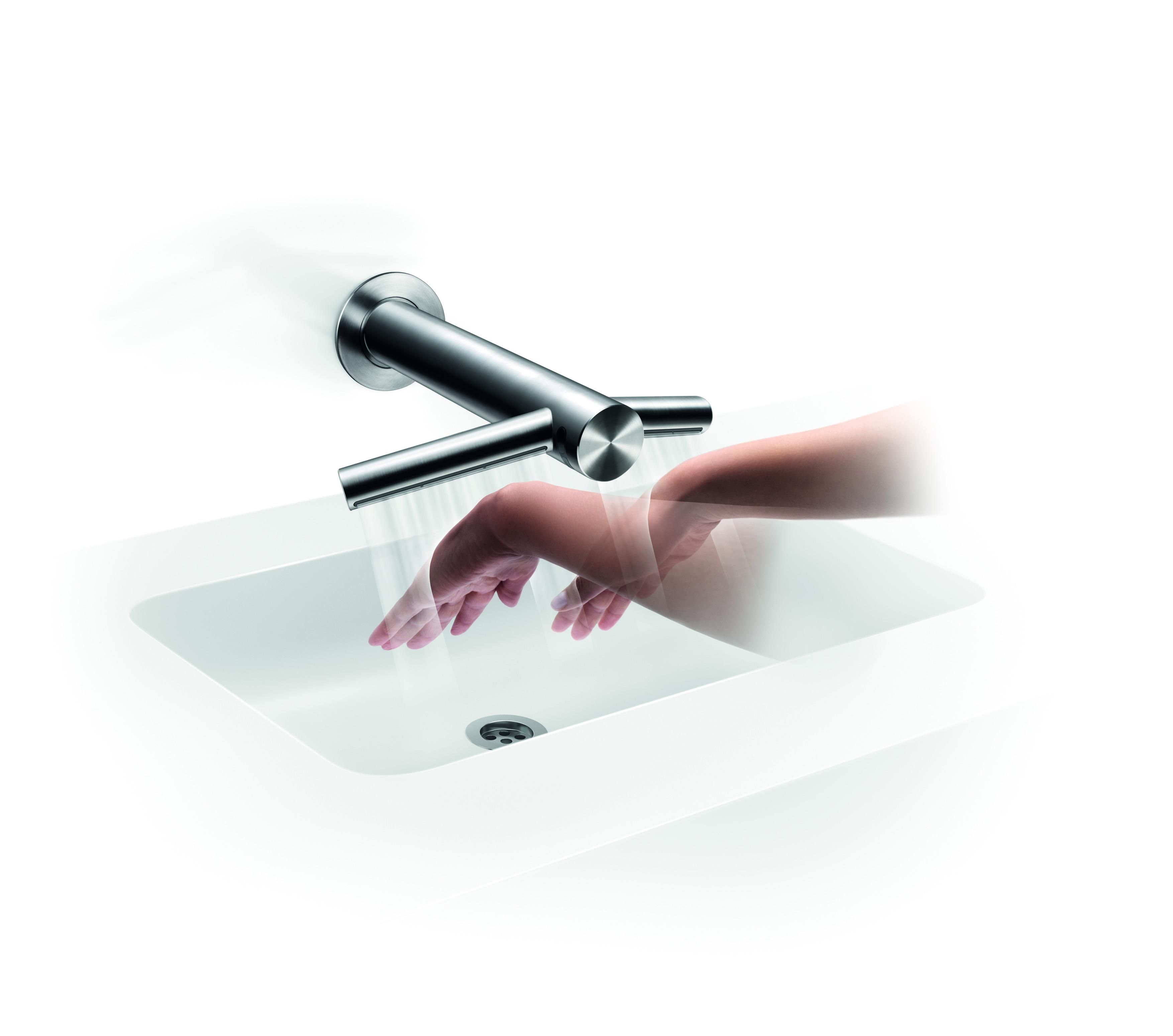 Dyson Airblade Wash+Dry kézszárító és csaptelep szett, fali kivitel 