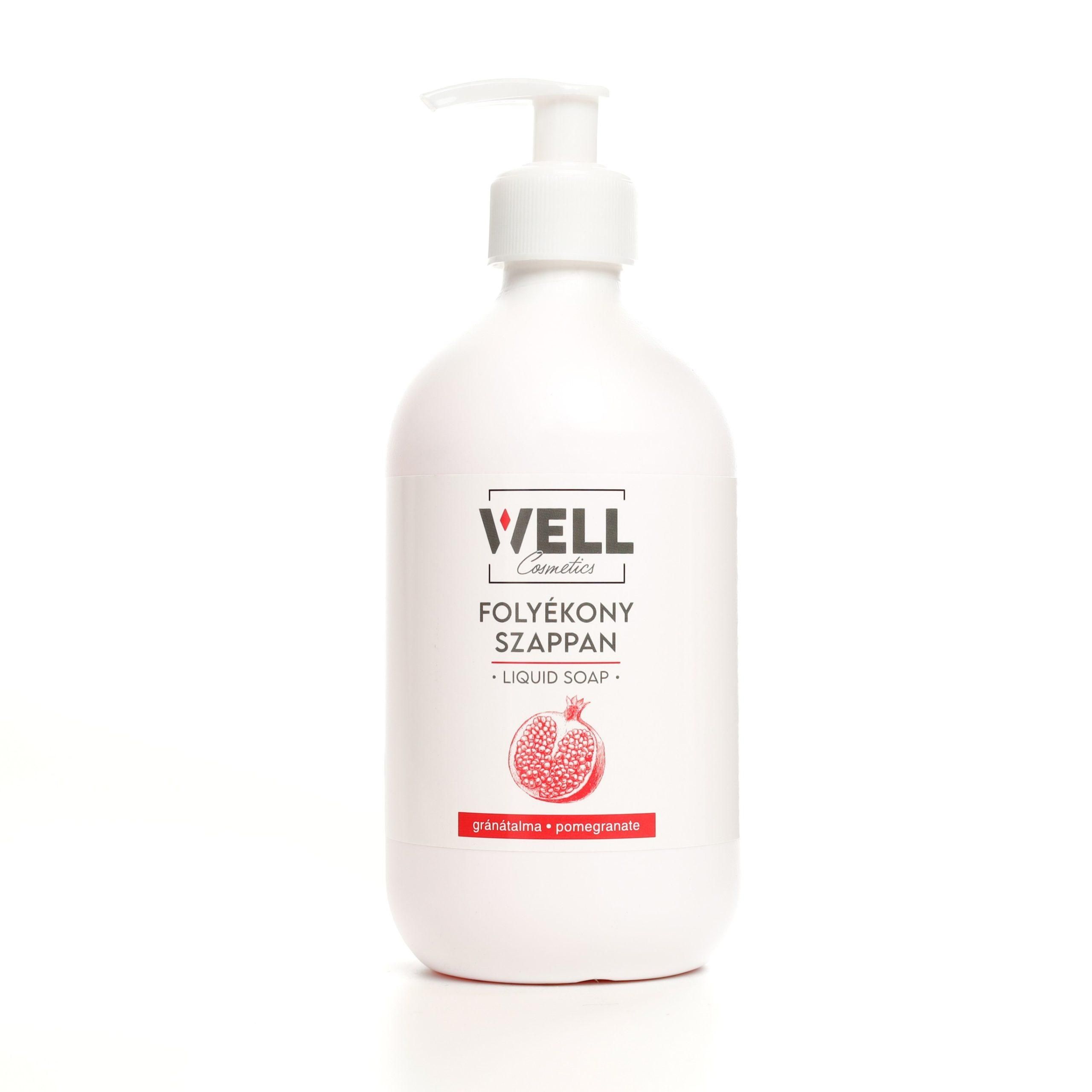 Well folyékony szappan gránátalma illatú 500 ml- kartonos