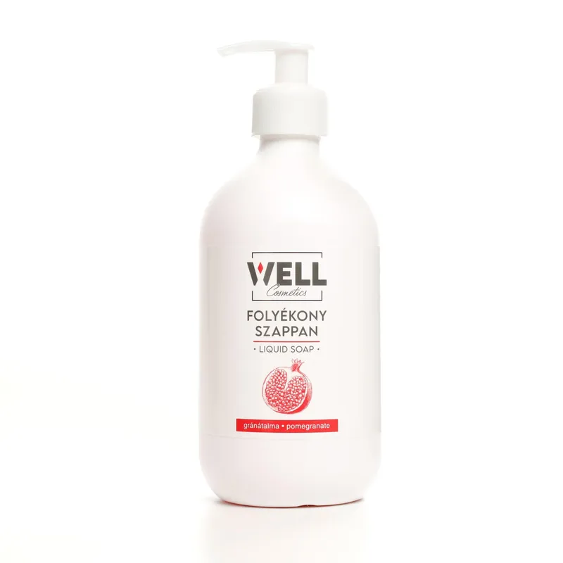 Well folyékony szappan gránátalma illatú 500 ml- kartonos