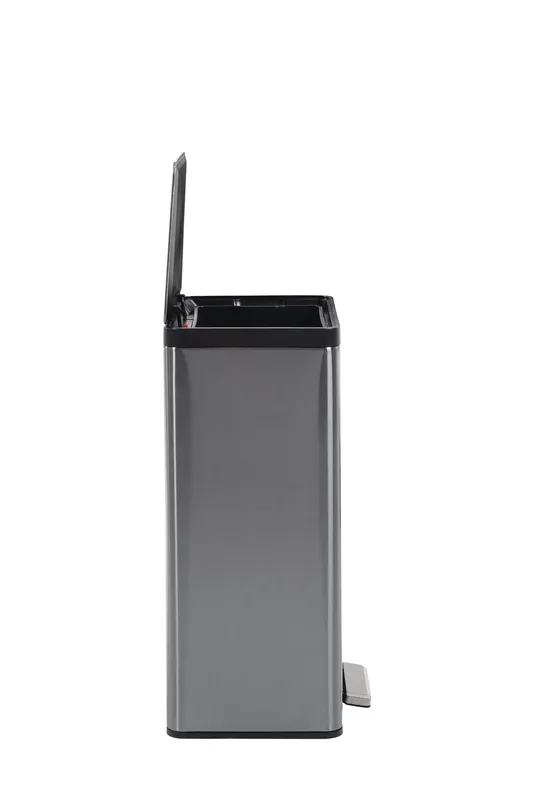 Rubbermaid Elite step-on rozsdamentes acél szemetes - 45L