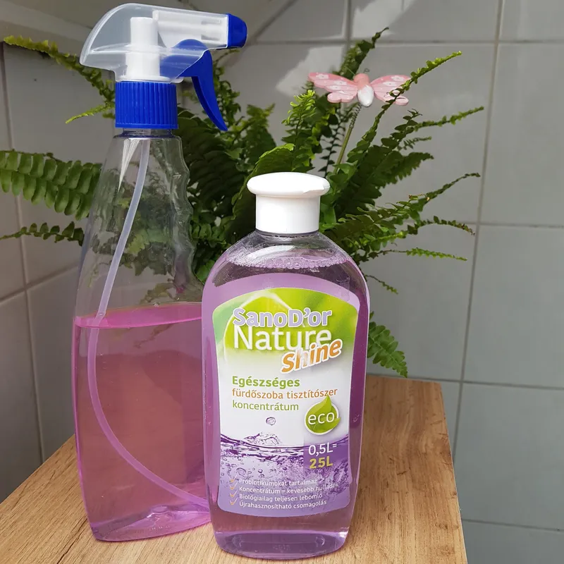 SanoD’or Nature Shine - Egészséges Fürdőszoba Tisztítószer Koncentrátum – 0,5 liter