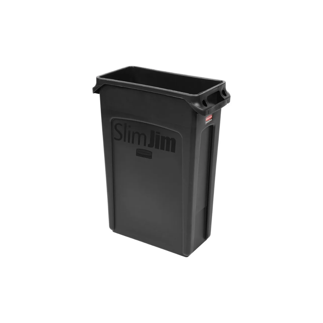 Rubbermaid Slim Jim szemetes kuka- 87L -fekete