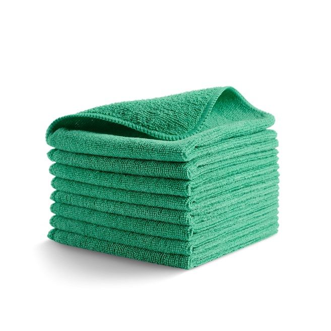 Rubbermaid Hygen mikorszálas törlőkendő 30,5x30,5 cm - zöld
